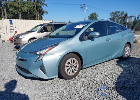 2017 Toyota Prius Two from USA, damaged, VIN JTDKBRFU6H3030258